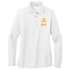 Women's Silk Touch Long Sleeve Polo Thumbnail